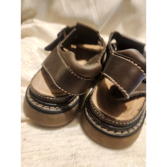 Vintage Faded Glory Fisherman Michigan Platform Sandals Mens Brown Y2K Chunky 13 main image 6